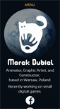 Mobile Screenshot of marekdubiel.com